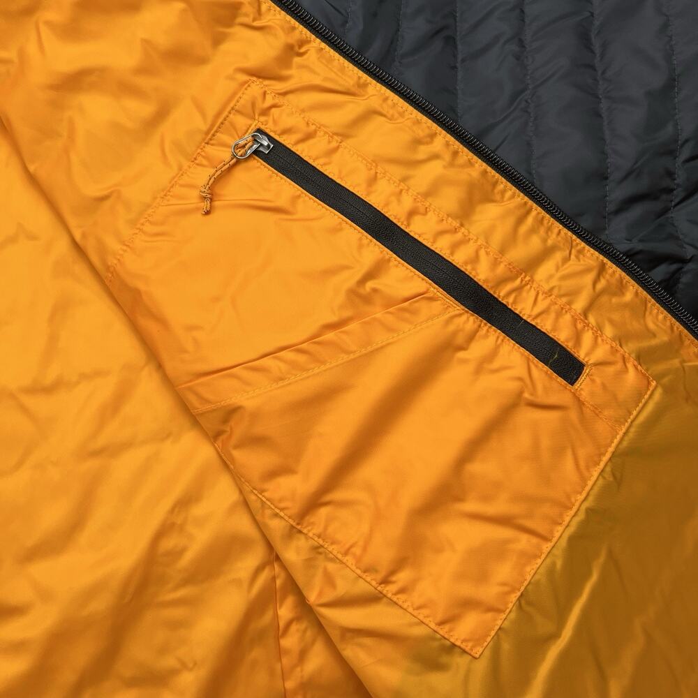 Eddie Bauer Men's Black Hooded Packable Down Jacket - Picture 9 of 12